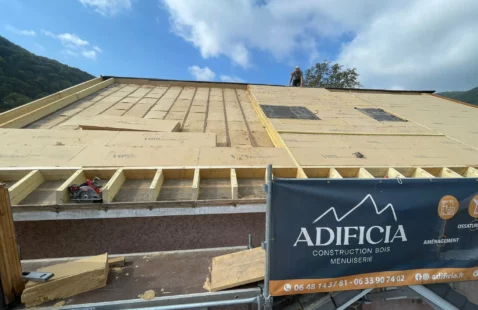 Isolation de toiture à Chirens